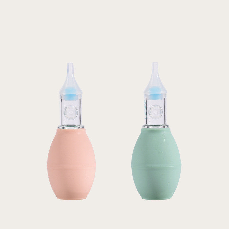 Baby Booger Cleaner – Newborn Nasal Aspirator with Anti-Backflow Design - Teintes Câlines