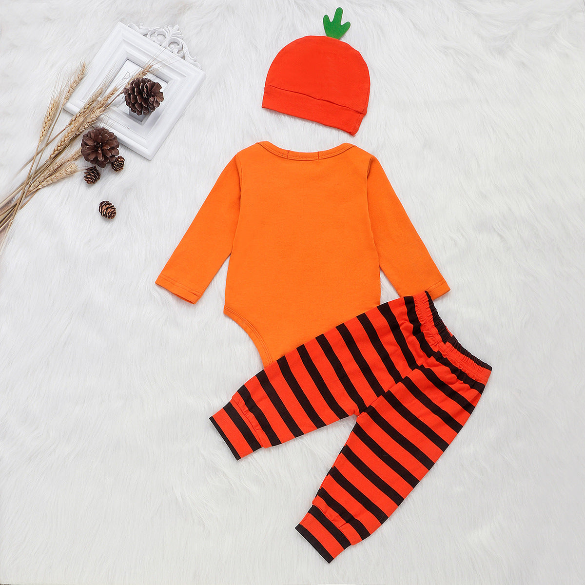 Kids Halloween Set | Cotton Cartoon Outfits for Spring & Autumn - Teintes Câlines