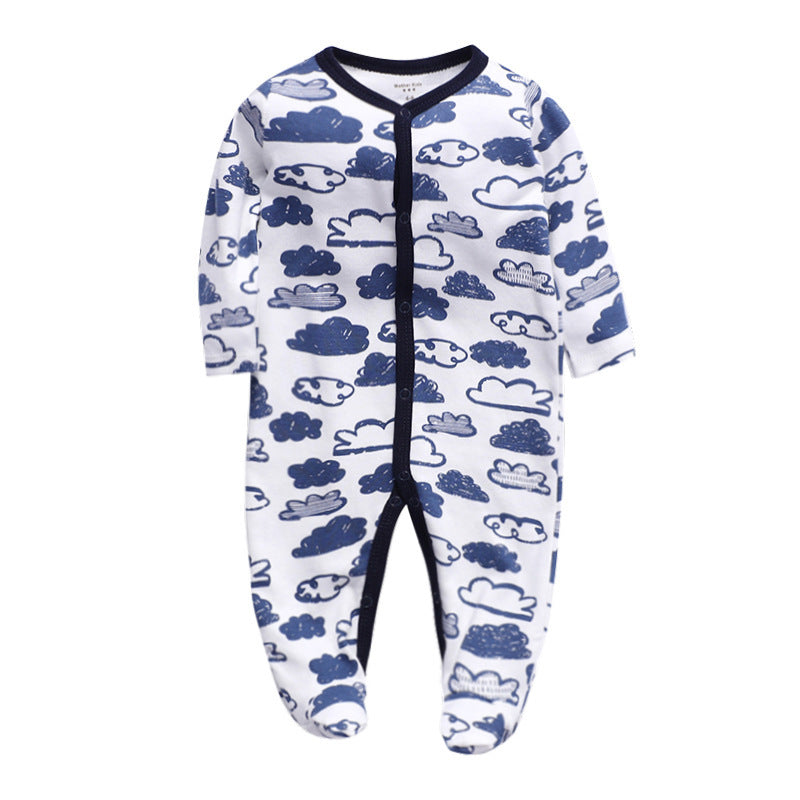 Cotton One-Piece Baby Clothes | Soft & Comfortable Rompers for Newborns - Teintes Câlines