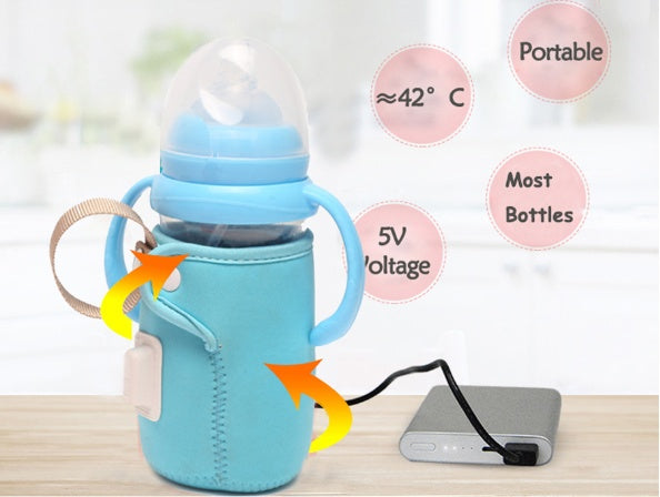 Baby USB Bottle Warmer - Teintes Câlines