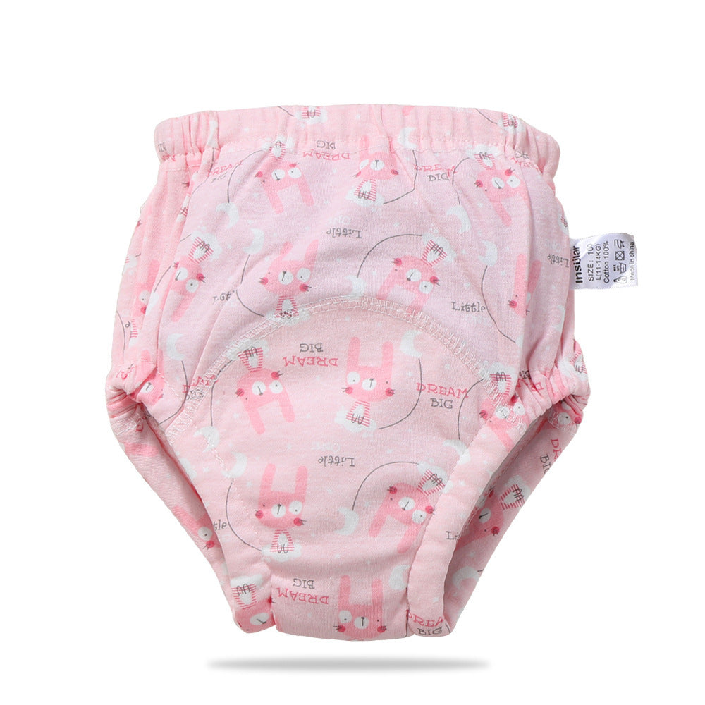 Baby Training Pants – Absorbent Gauze Diaper Pants with Waterproof Layer - Teintes Câlines