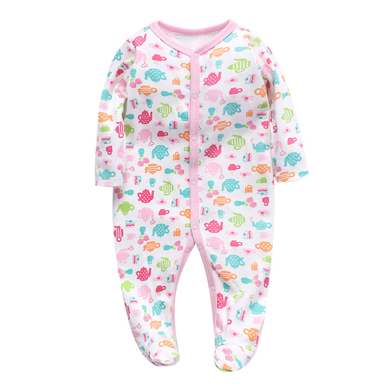 Cotton One-Piece Baby Clothes | Soft & Comfortable Rompers for Newborns - Teintes Câlines