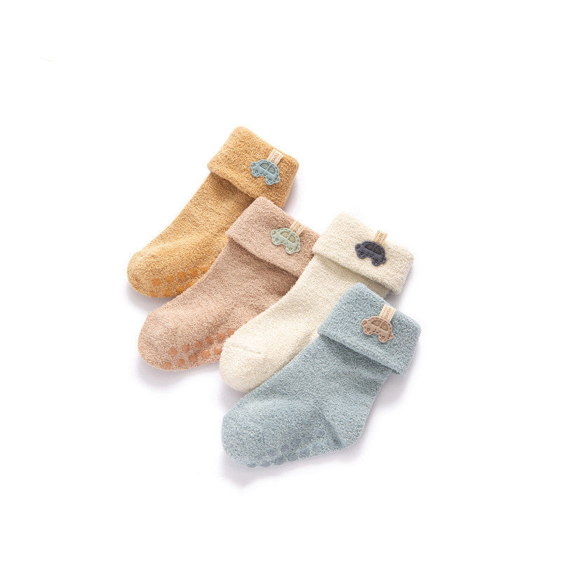 Newborn Baby Socks – Cozy, Warm & Stylish - Teintes Câlines