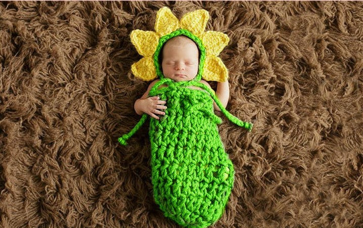 Newborn Baby Photography Outfit - from 0-4 Months - Teintes Câlines