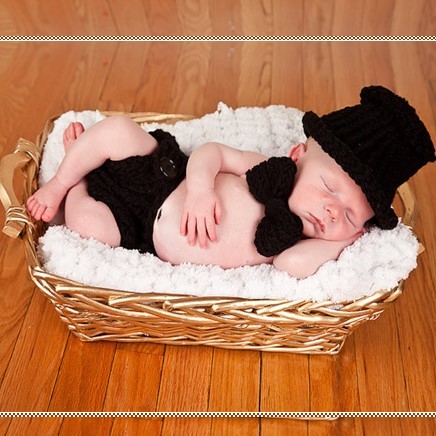 Newborn Baby Photography Outfit - from 0-4 Months - Teintes Câlines