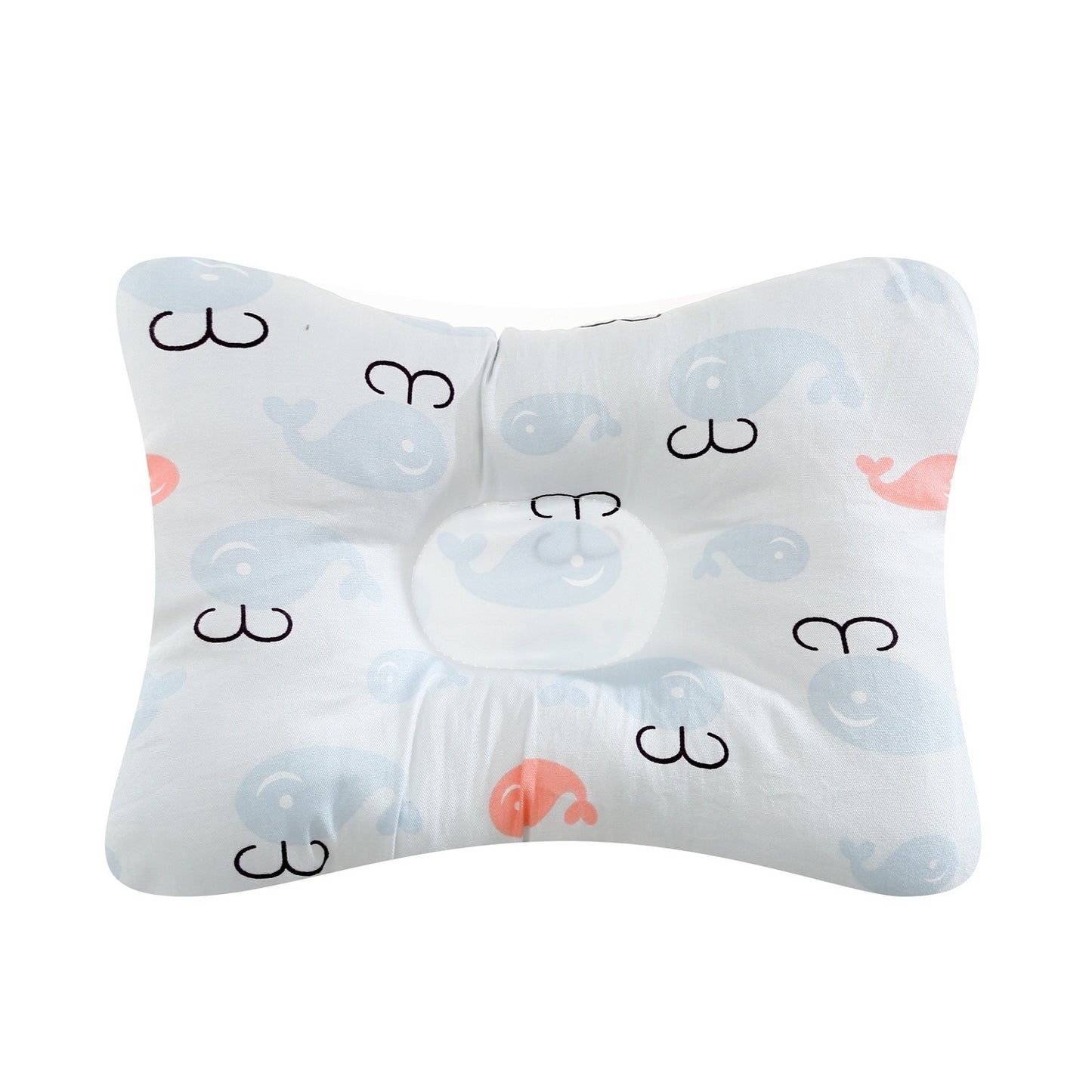 Soft Cotton Shaping Kids Pillow – Travel Neck Pillow for Toddlers and Babies - Teintes Câlines