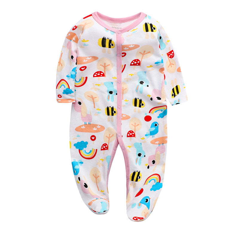 Cotton One-Piece Baby Clothes | Soft & Comfortable Rompers for Newborns - Teintes Câlines