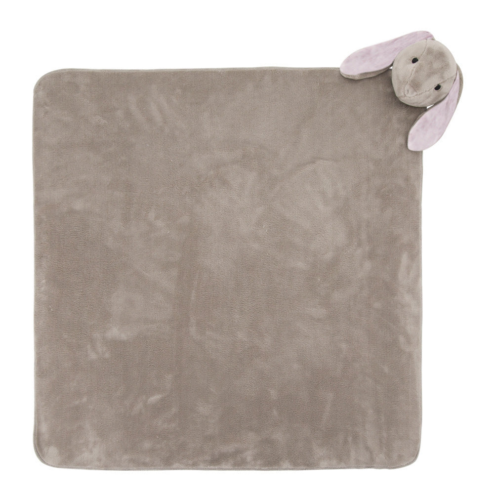 Single Layer Newborn Baby Blanket – Soft Crystal Velvet for All Seasons - Teintes Câlines