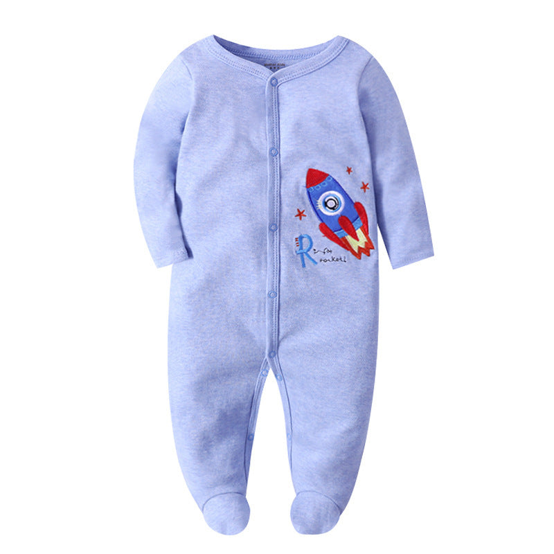 Cotton One-Piece Baby Clothes | Soft & Comfortable Rompers for Newborns - Teintes Câlines