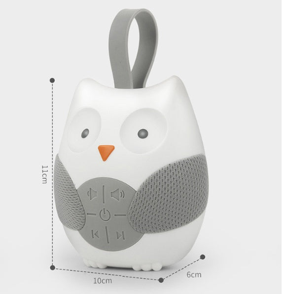 Baby Bedside Bell Ringing Soothing Music Box – Owl Design - Teintes Câlines