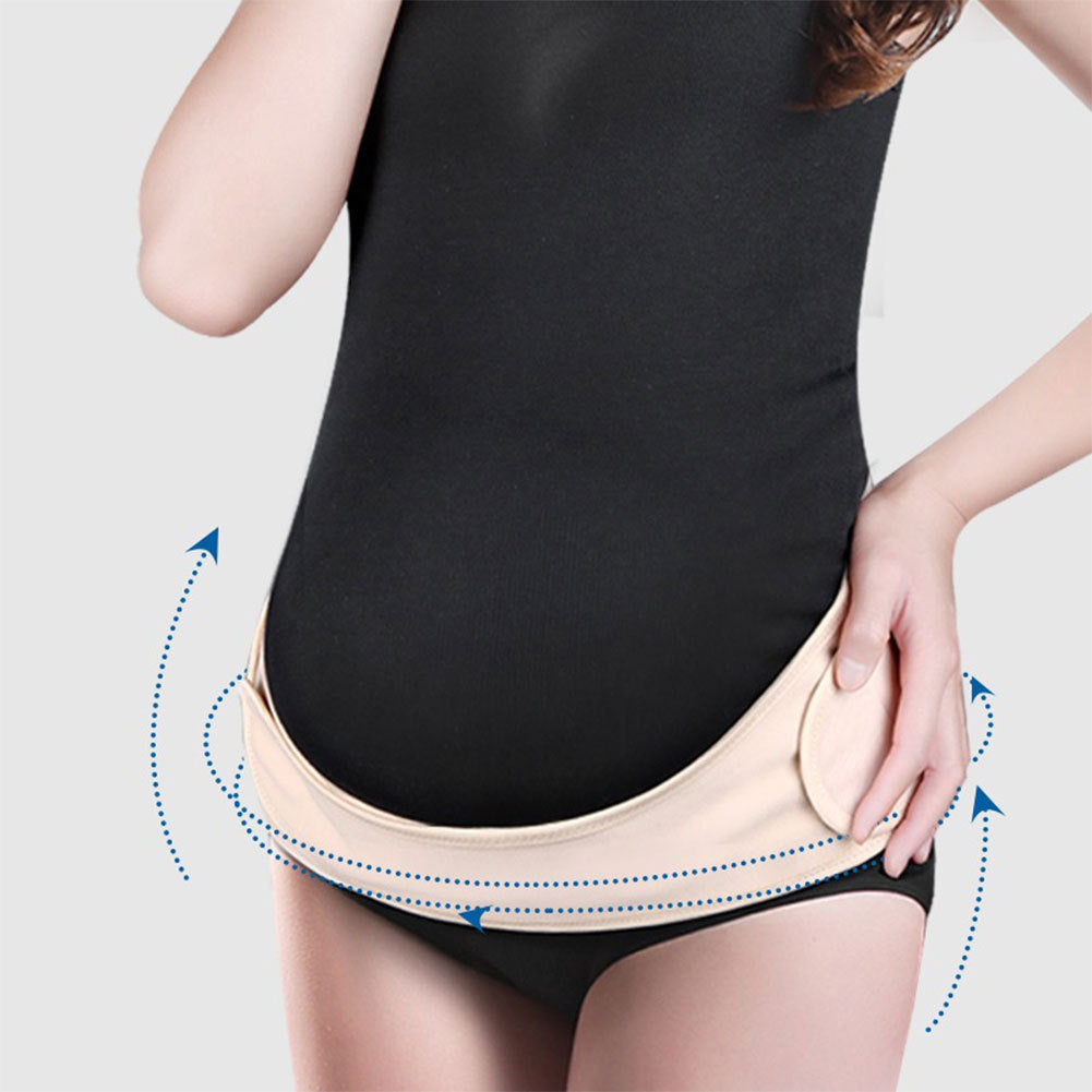 Adjustable Maternity Belt for Pregnancy – Waist, Abdominal, and Belly Support for Prenatal and Postpartum Comfort - Teintes Câlines