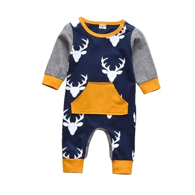 Newborn Baby Romper - Boys & Girls Jumpsuit - Teintes Câlines