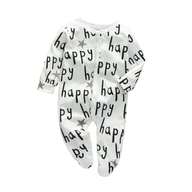 Newborn Baby Romper - Boys & Girls Jumpsuit - Teintes Câlines