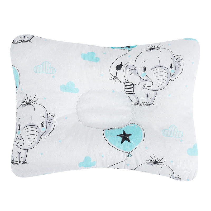 Soft Cotton Shaping Kids Pillow – Travel Neck Pillow for Toddlers and Babies - Teintes Câlines