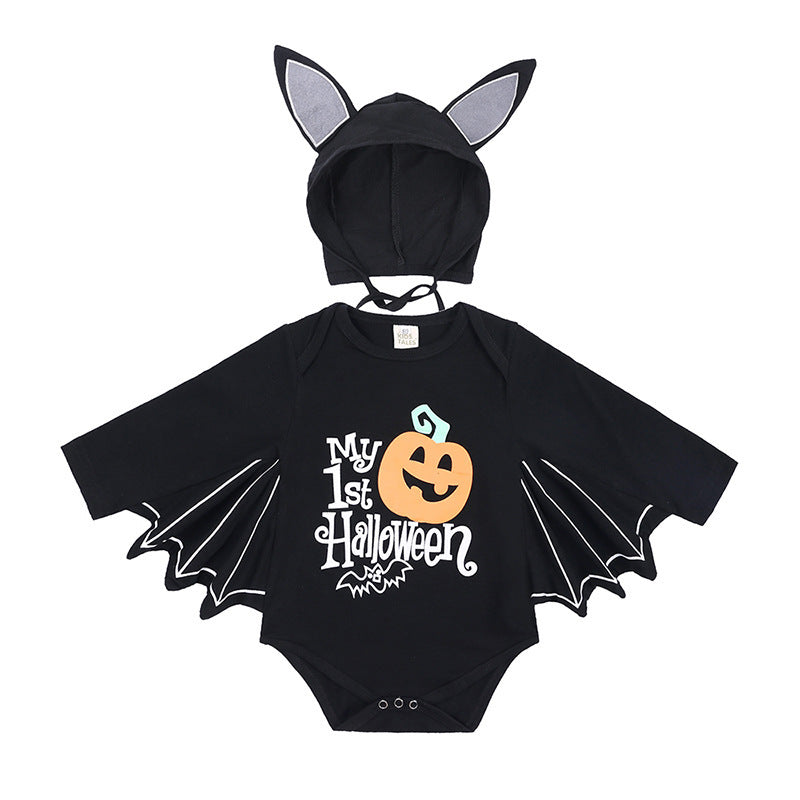 Baby Halloween Long-Sleeved Jumpsuit - Teintes Câlines