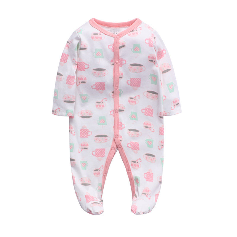 Cotton One-Piece Baby Clothes | Soft & Comfortable Rompers for Newborns - Teintes Câlines