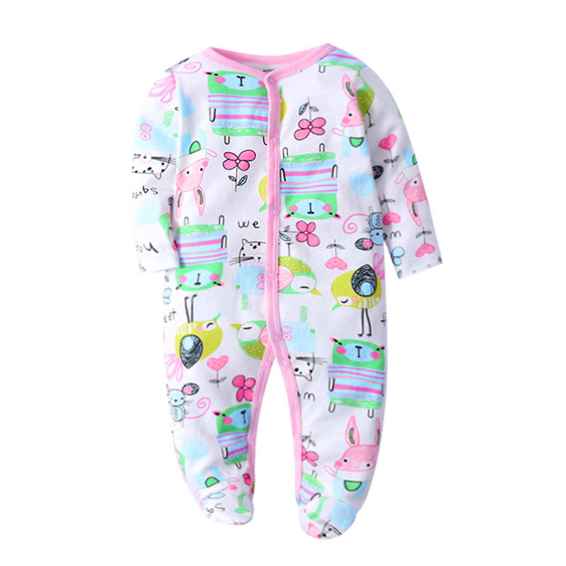 Cotton One-Piece Baby Clothes | Soft & Comfortable Rompers for Newborns - Teintes Câlines