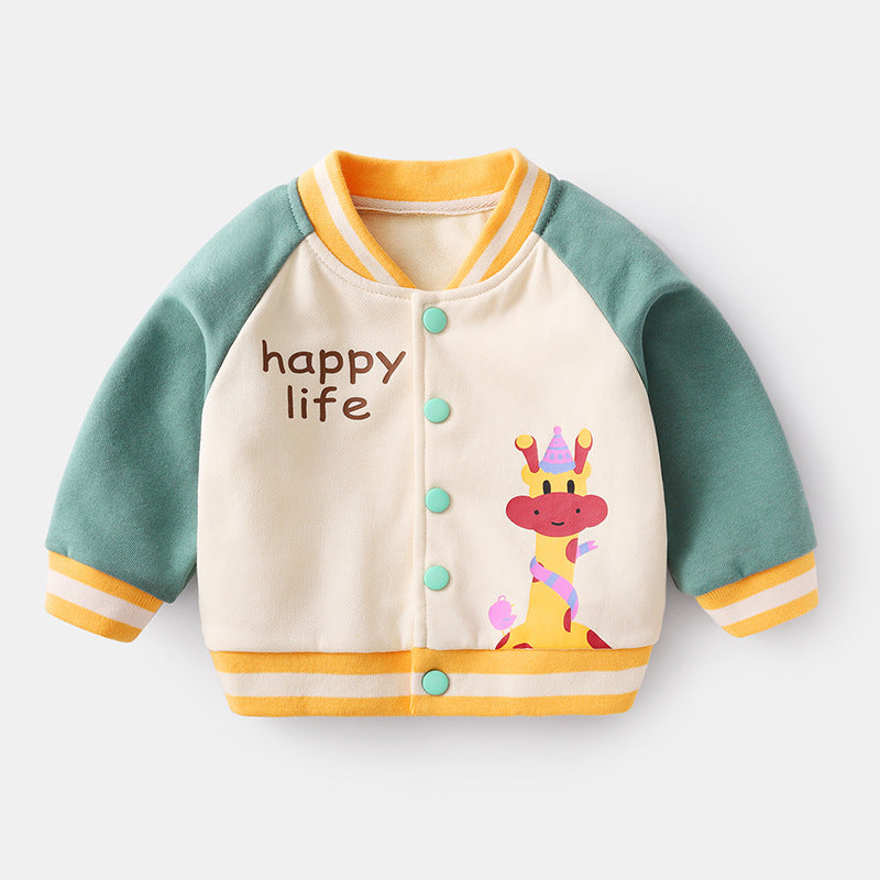 Unisex Baby and Toddler Jacket for Spring and Autumn - Teintes Câlines