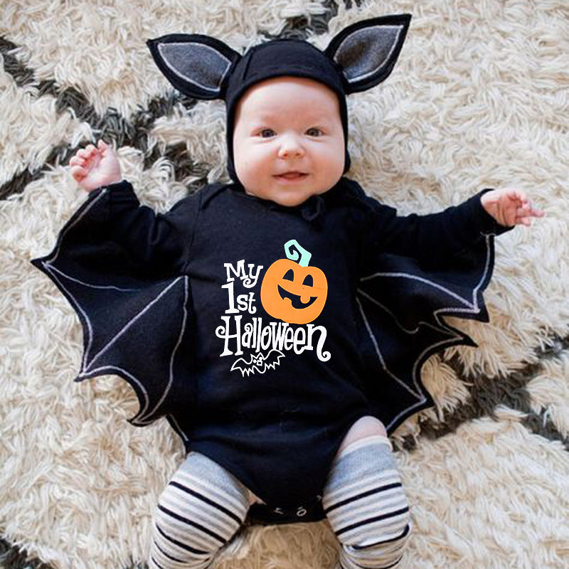 Baby Halloween Long-Sleeved Jumpsuit - Teintes Câlines