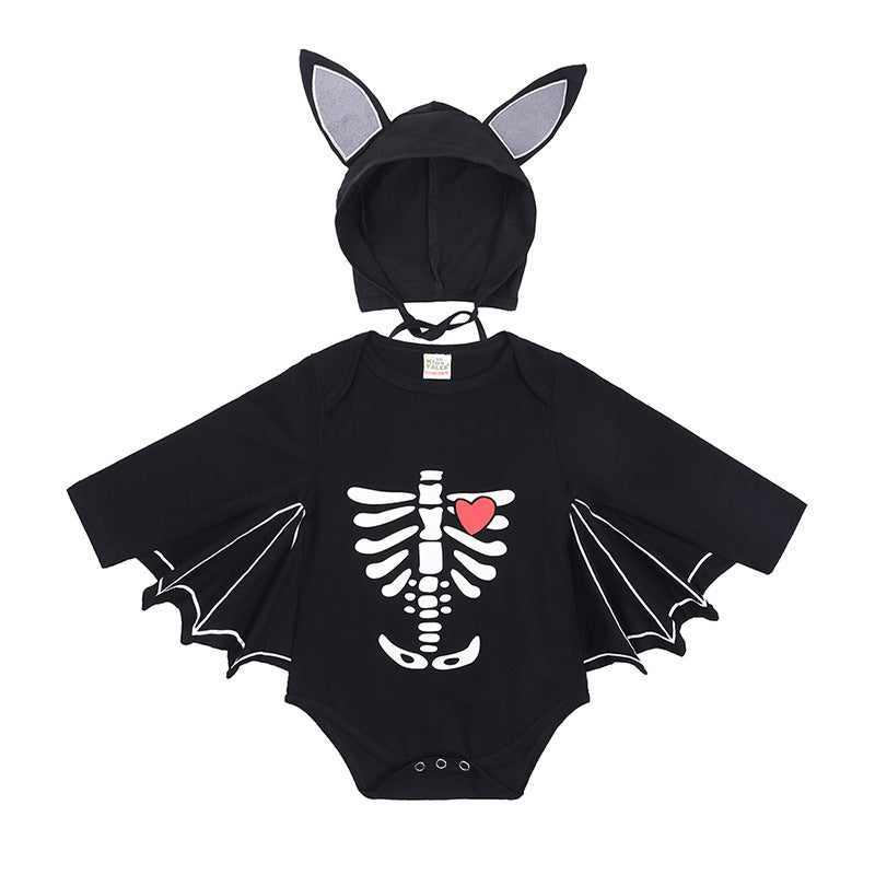 Baby Halloween Long-Sleeved Jumpsuit - Teintes Câlines