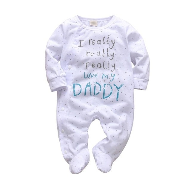 Newborn Baby Romper - Boys & Girls Jumpsuit - Teintes Câlines