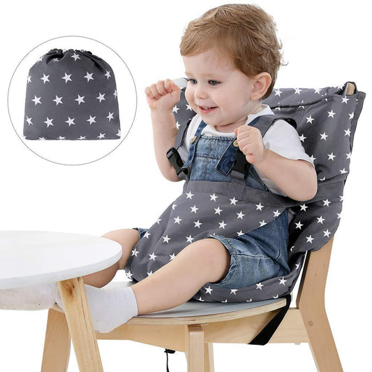 Portable Baby Dining Chair Bag | Safe & Compact Baby Travel Seat - Teintes Câlines