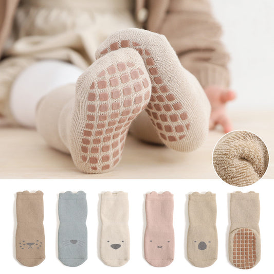 Combed Cotton Socks for Boys and Girls – Soft, Breathable, and Comfortable - Teintes Câlines